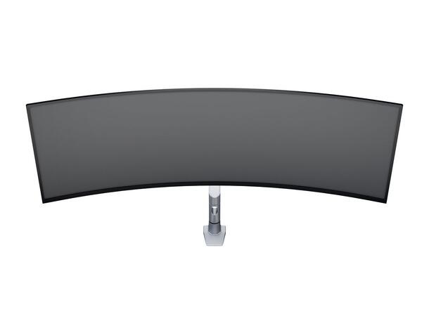 Multibrackets bordstativ gass arm XL Sølv ,Maks VESA 200x200, 10Kg, 15-38" 