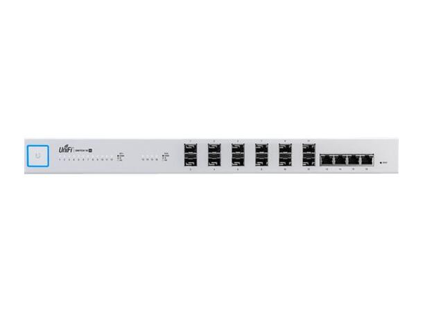 Ubiquiti Unifi Switch 16-Port SFP+(10Gb) 12xSFP+, 4 x 10Gbit RJ45