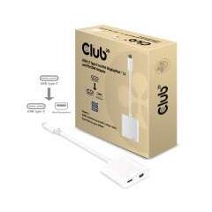 Club3D USB C 3.1 til Mini Displayport PD 60 W Adapter