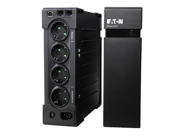 Eaton UPS Ellipse Eco 1200 USB DIN 1200VA/750W in C14 ut 3 x Schuko
