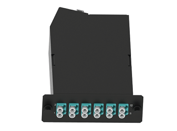 LinkIT MTP kasett OM3 12xLC-1MTP, A ver Versjon A, USConec kontakter