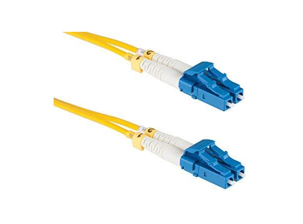 LinkIT fibersnor OS2 LC/LC 10m Short boot, Duplex UPC 9/125 LSZH G657B 