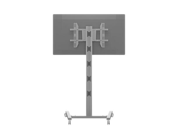 Multibrackets Gulvtralle 180 Single Sølv, 50kg, 700x400, 32-65" 