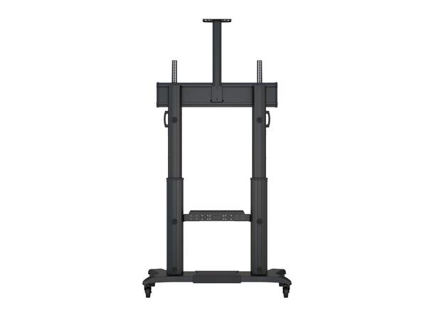 Multibrackets Gulvtralle dual 180 HD Svart, 90Kg,1000x600, 60-100" 