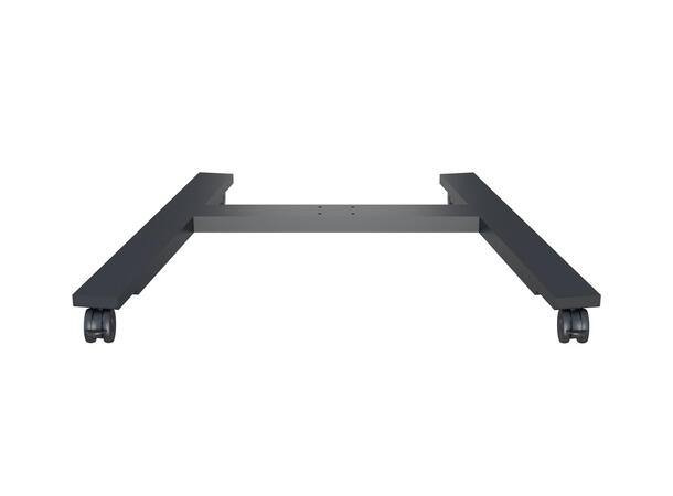 Multibrackets Hjulbase gulvstativ, Sort For M Public 145 og 180 serien 