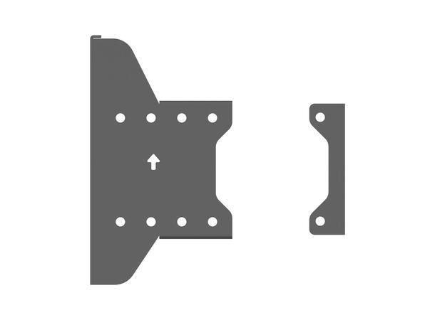 Multibrackets Pro Back to back display plate