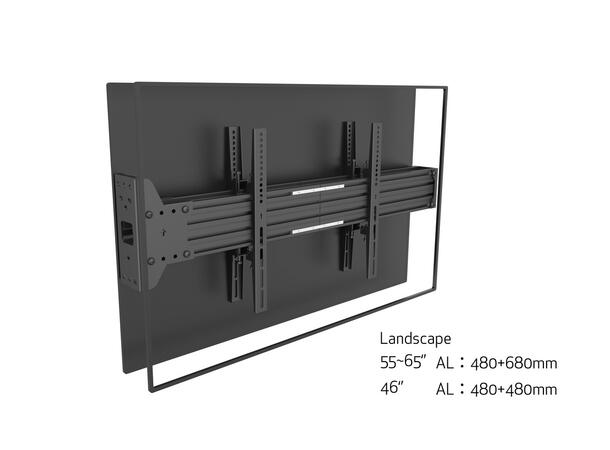 Multibrackets Pro Back to back display plate 