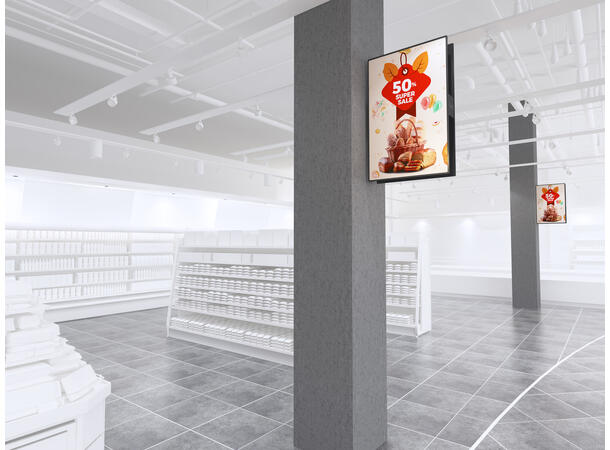 Multibrackets Pro Back to back display plate 