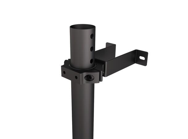 Multibrackets Pro Pole Clamp Wall Bracke Black 