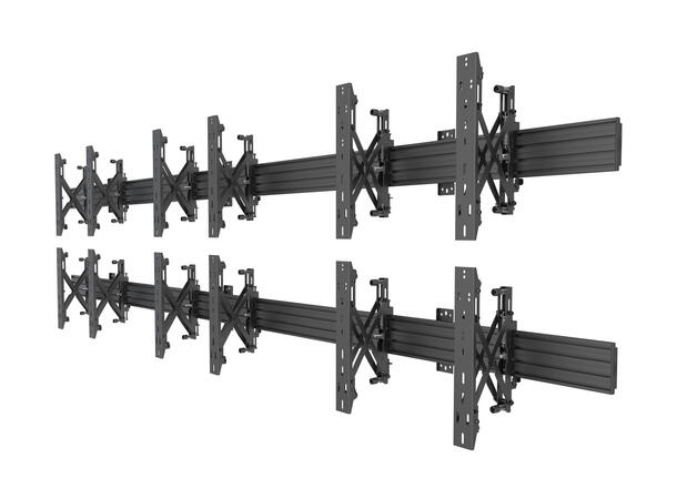 Multibrackets VeggfestePro MBW3x2U Push In Pop Out Bl 