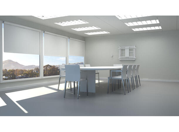 Multibrackets Veggfeste motorisert 80Kg 50 cm høydejustering, 42-110", Sort 