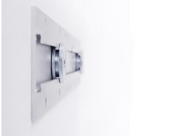 Multibrackets Veggfeste super slim small Sølv, 400x400, 55Kg, 26-32 