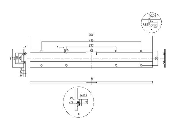 Multibrackets Veggfeste super slim small Sølv, 400x400, 55Kg, 26-32 
