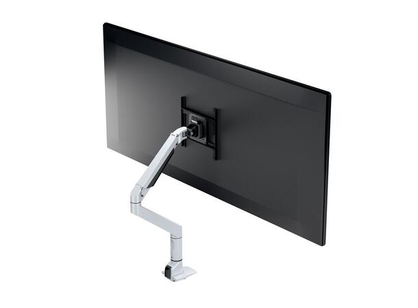 Multibrackets bordstativ gass arm XL Hvit ,Maks VESA 200x200, 10Kg, 15-38" 