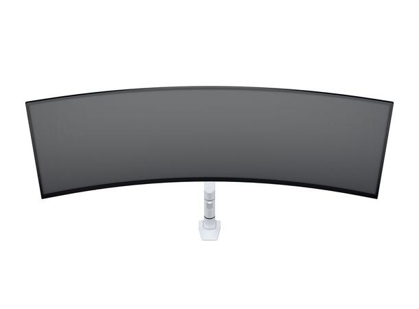 Multibrackets bordstativ gass arm XL Hvit ,Maks VESA 200x200, 10Kg, 15-38" 