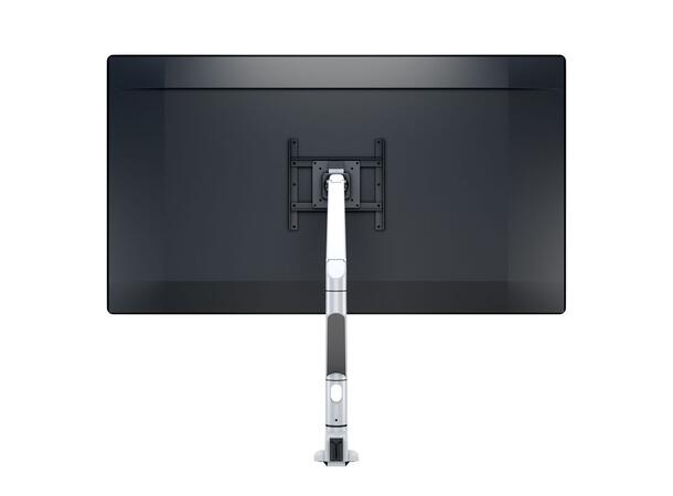 Multibrackets bordstativ gass arm XL Hvit ,Maks VESA 200x200, 10Kg, 15-38" 