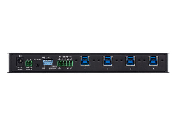 Aten US3344I Styrbar USB 3.1 Switch 4x4 USB 3.1 Gen 1 Industrial Hub Switc 