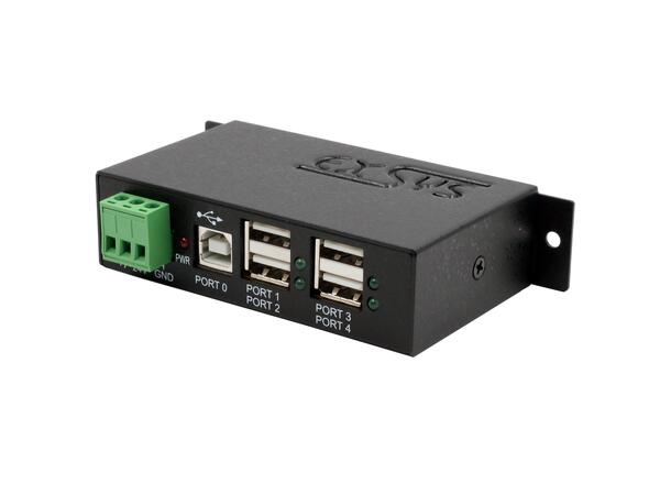Exsys EX-1163HM 4-Port USB 2.0 Metal HUB