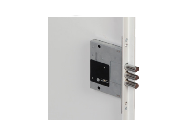 Lande Veggskap Grå  7U B600xD600 ANTIvandal|m/Nøkkellås 