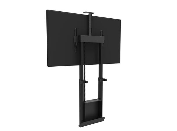 Multibrackets Gulv motor Floormount 120 Svart, 120Kg, 600x400, 32-80" 