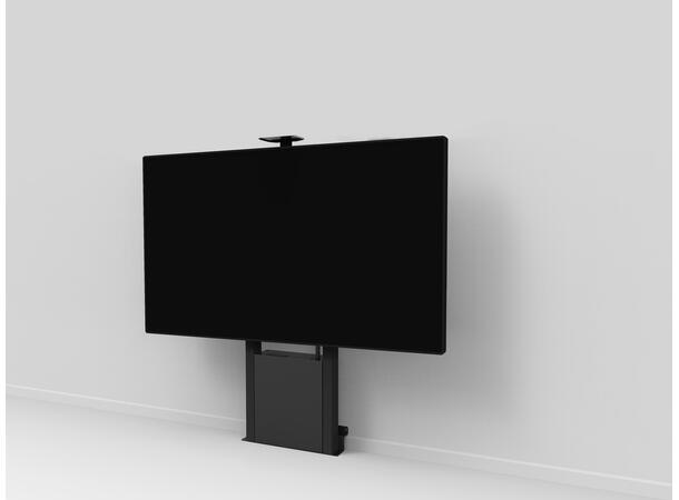 Multibrackets Gulv motor Floormount 120 Svart, 120Kg, 600x400, 32-80" 