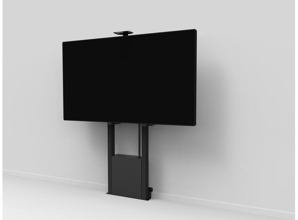 Multibrackets Gulv motor Floormount 120 Svart, 120Kg, 600x400, 32-80" 