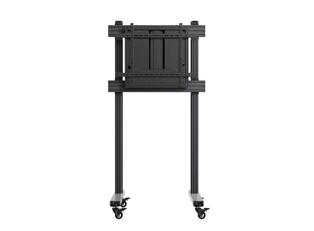 Multibrackets Gulvstativ Counterbalanced Svart, 40-60kg, 800x700, 32-75" 