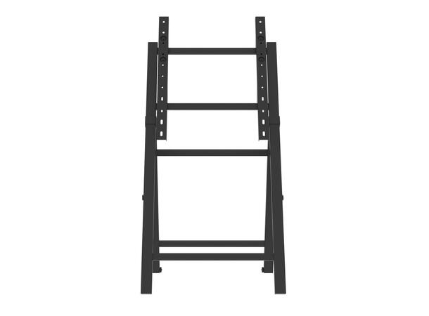 Multibrackets Gulvstativ Tilt and Roll Svart, 50Kg, VESA 400x600, 32-65" 