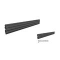 Multibrackets Pro Screen Rail 100cm,sort