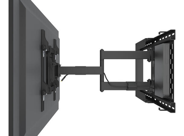 Multibrackets Veggfeste Flexarm STB Svart,  400x400, 45Kg, 40-70" 