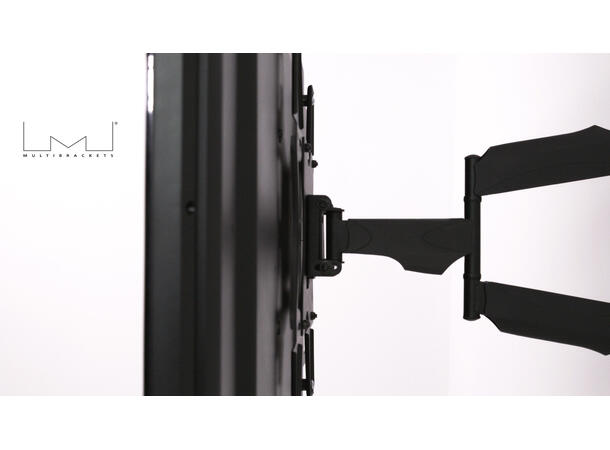 Multibrackets Veggfeste single Full Motion Single, 400x400, 32-55",30Kg 