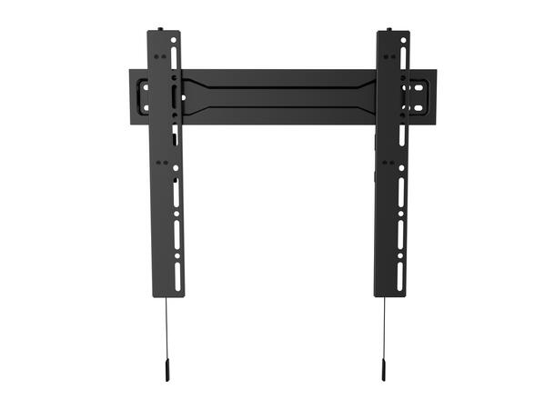 Multibrackets Veggfeste super slim Fixed Svart, 400x400, 35Kg, 32-55" 