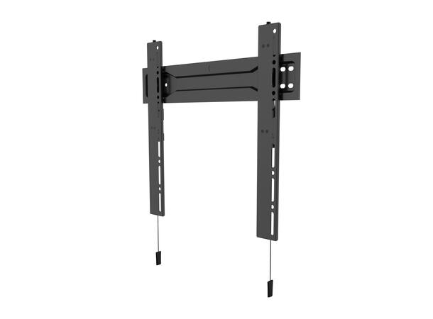 Multibrackets Veggfeste super slim Fixed Svart, 400x400, 35Kg, 32-55" 
