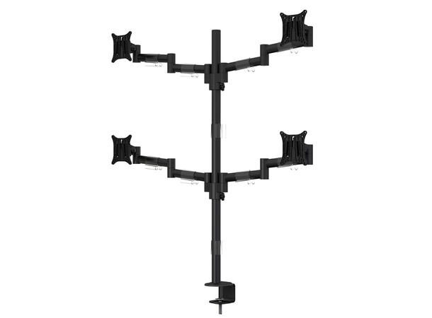 Multibrackets bordstativ Quad Sort, Officeline, VESA 75, 100, 15-30" 