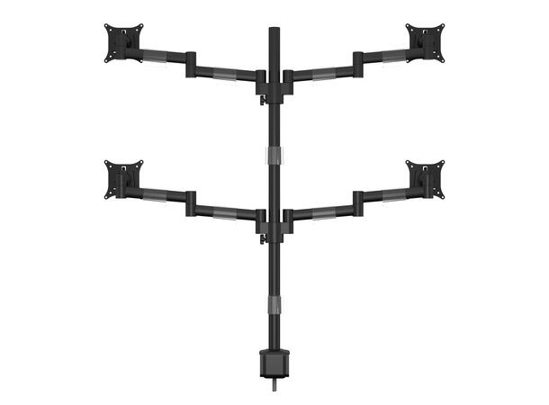 Multibrackets bordstativ Quad Sort, Officeline, VESA 75, 100, 15-30" 