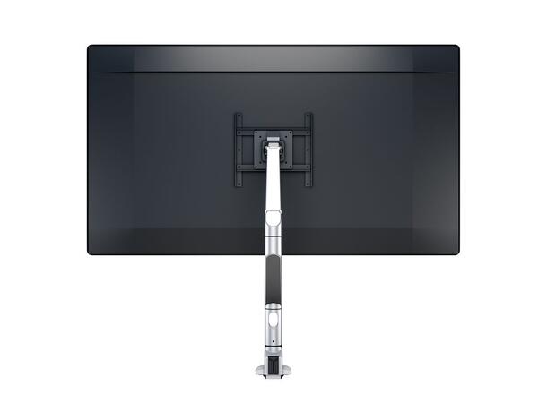 Multibrackets bordstativ gass arm XL HD Sølv ,Maks VESA 200x200, 21Kg, 15-49" 