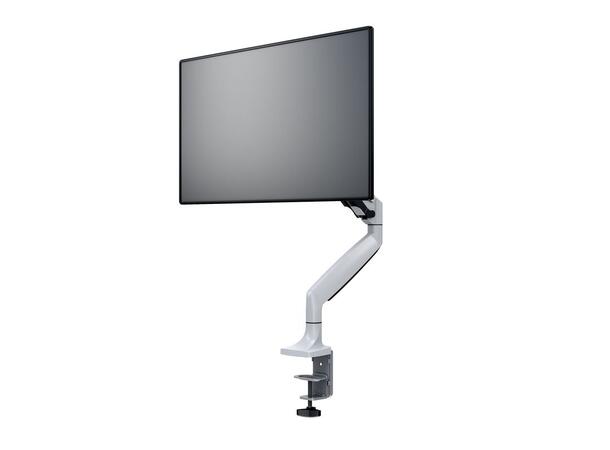 Multibrackets bordstativ gass arm single Hvit , VESA 75-100, 15-27", 9Kg 