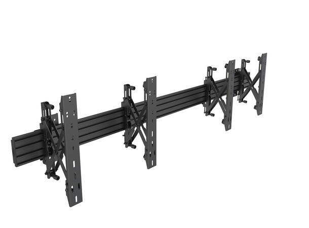 Multibrackets veggfeste Pro MBW2U POP Svart, Vesa 400400, maks 40Kg, 40-75" 