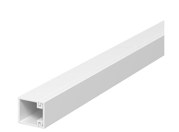 OBO Minikanal WDK 15015 Hvit 15x15mm 2me 2 meter kanal Elnr 1205350x2 
