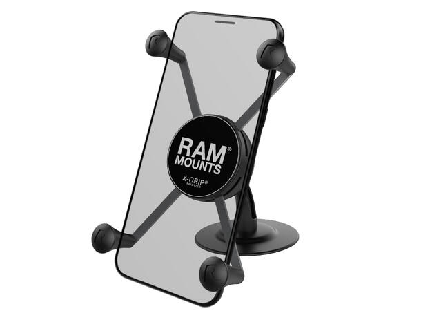 RAM Mount X-Grip holder med Dash feste For store mobiltelefoner / iPhone 