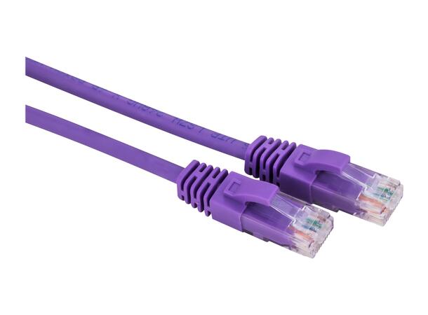 LinkIT Patch U/UTP Cat6 lilla 1.5m AWG 24/7 | LSZH 