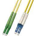 LinkIT fibersnor OS2 LC-APC/LC-UPC 1m Duplex | SM | LSZH