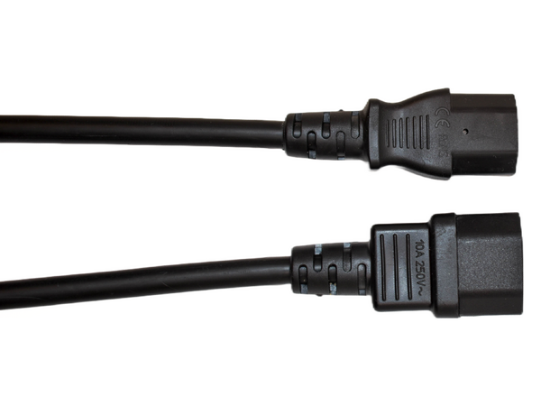 LinkIT strømkabel C13/C14 Svart 3m LSZH | 3x1,5 mm²