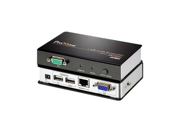 Aten KVM Extender USB CE700A VGA(1920x1200), USB, opptil 150m