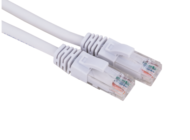 LinkIT Patch U/UTP Cat6 hvit 2m AWG 24/7 | LSZH 
