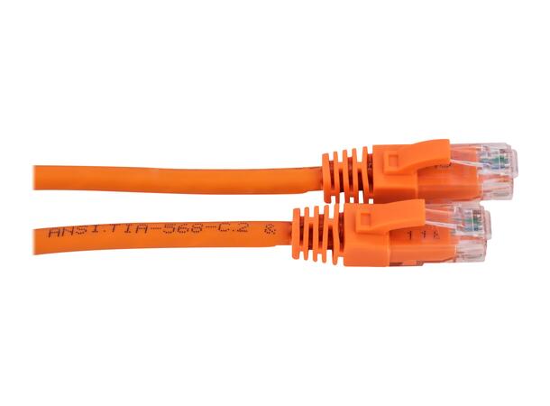 LinkIT Patch U/UTP Cat6 orange 2m AWG 24/7 | LSZH 