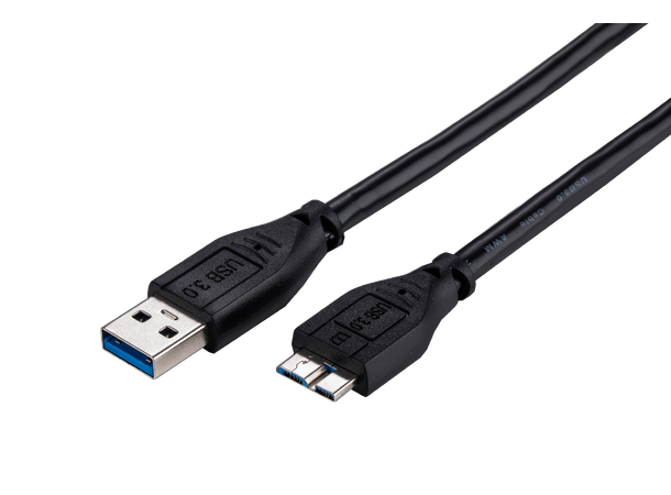 LinkIT USB 3.0,  A - MicroB, 3 m Micro B kun for USB 3.0