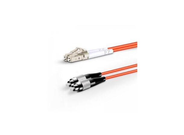 LinkIT fibersnor OM1 LC/FC 3m Duplex , MM , 62.5/125 , LSZH , 2mm 