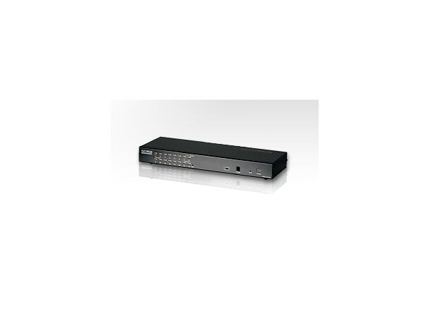 Aten KVM IP 16-PC 1-Bruker KH1516Ai USB |  PS/2 | Sun |  RS232 | Dasiy Chain