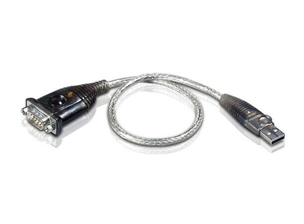 Aten USB - RS232 converter DB9 han Ink. 0,35 meter USB kabel. UC232A